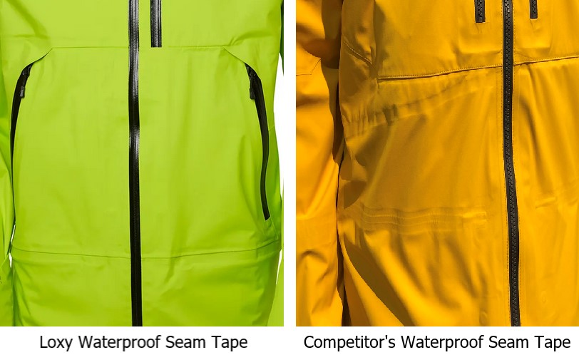 Waterproof seam tape for hot sale jacket